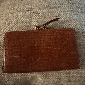 Brown Leather Key & Card Holder